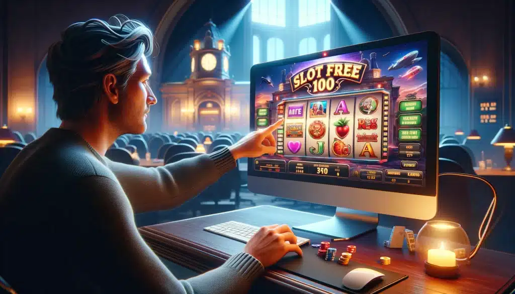 Slot Free 100 is easily accessible and convenient
