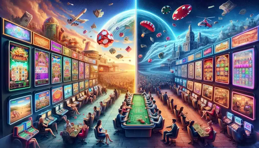 Gaming Styles' Effects on the Online Casino Sector
