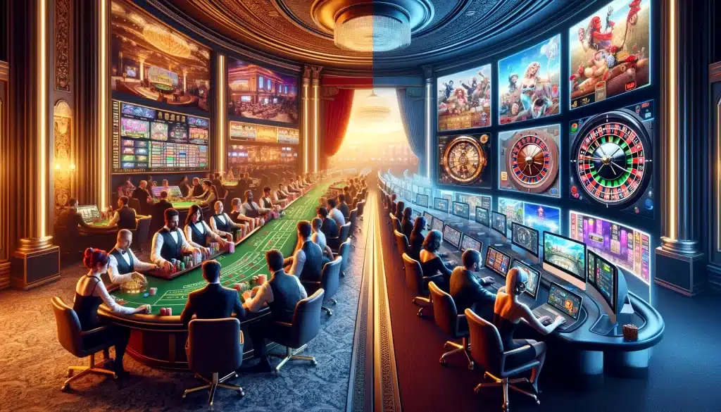 Live Casino vs. RNG Games at Evolution Casino