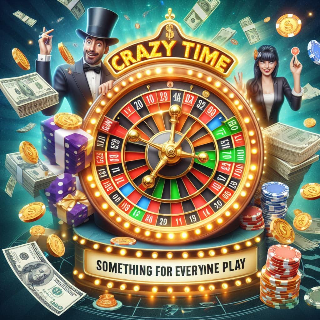 The Crazy Time Live Casino Something for Everyone to Play